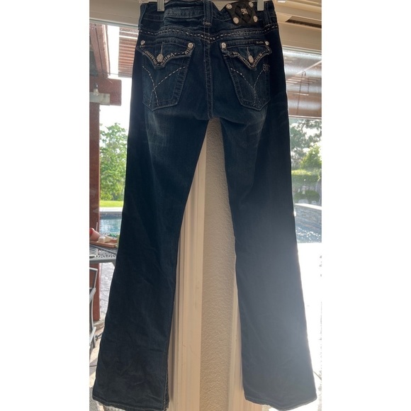 Miss Me Boot Cut Jeans - Size 28 - Picture 1 of 9